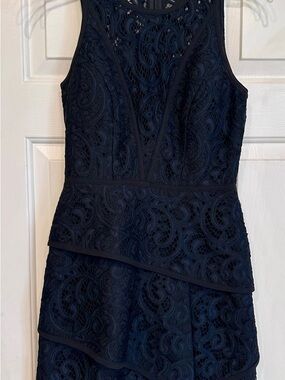 Blue Bcbgmaxazria Lace Dress for Sale up to 90% Off: Poshmark